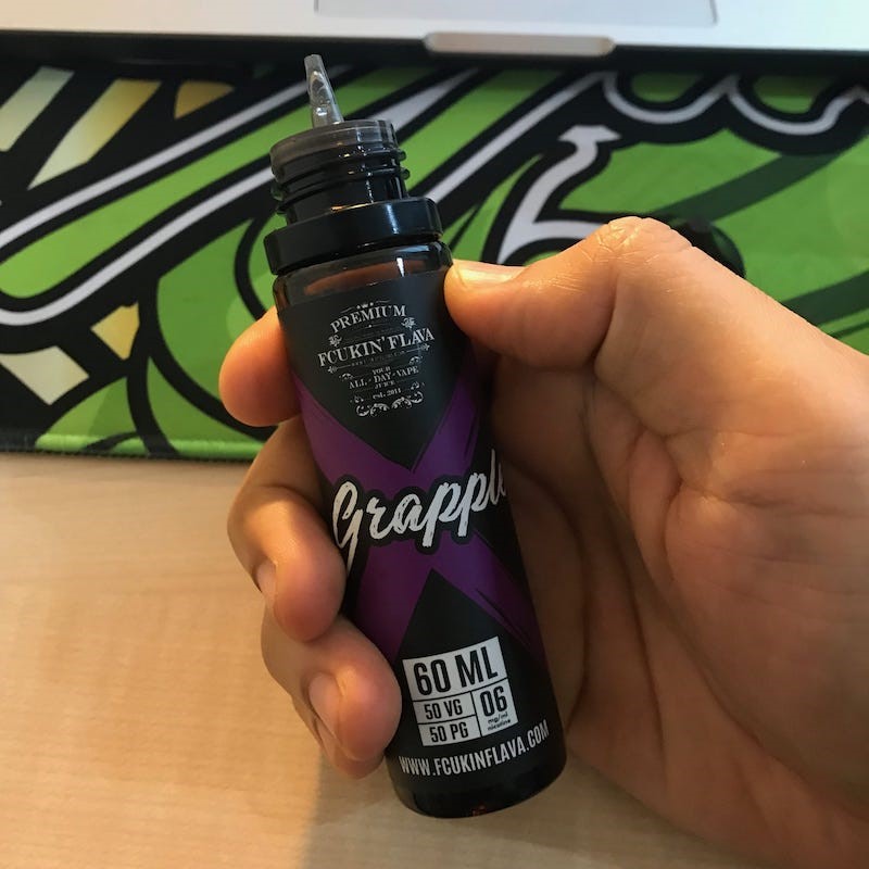 Fcukin Flava FFX Series Grapple Vape Juice Review