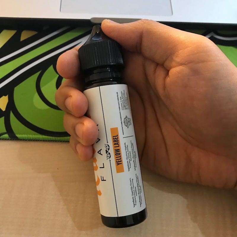 Fcukin Flava Yellow Label E-Liquid Review