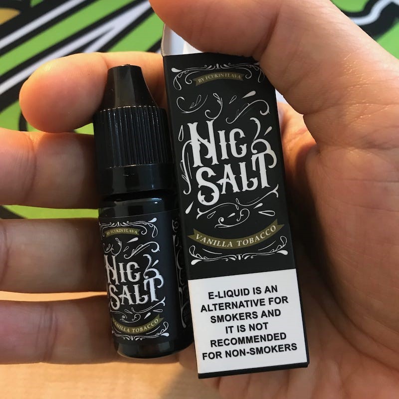 Vanilla Tobacco Nicotine Salts Review