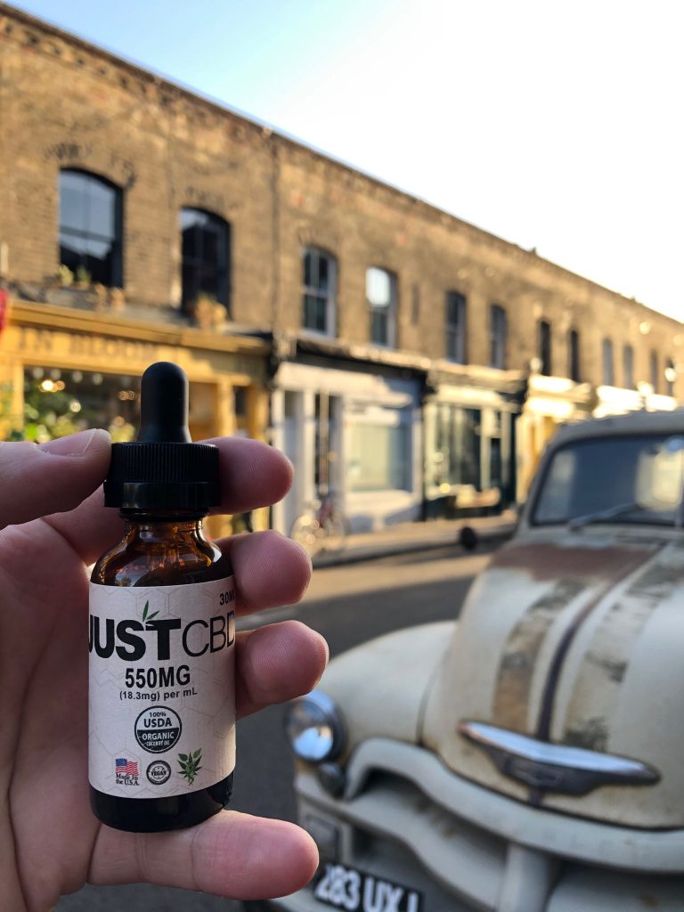 JustCBD Coconut Oil CBD Tincture